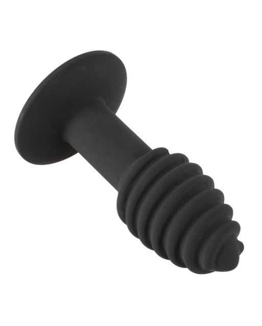 Twist Butt Plug Rechargeable Black Velvets