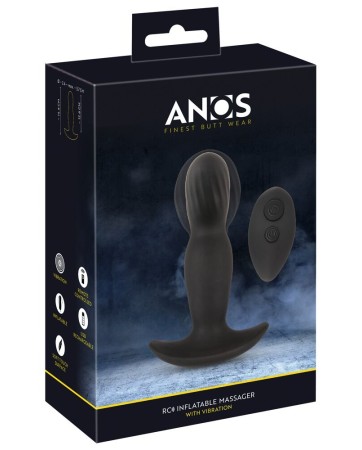 Rechargeable Inflatable Massager With Vibration Anos