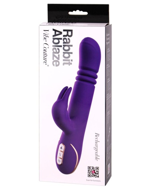 Rabbit Ablaze Purple - Vibe Couture