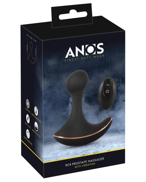 Rechargeable Prostate Massager with Vibration Anos