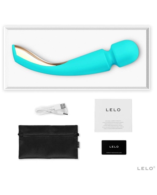 LELO - MASSAGGIATORE SMART WAND 2 MEDIUM AQUA