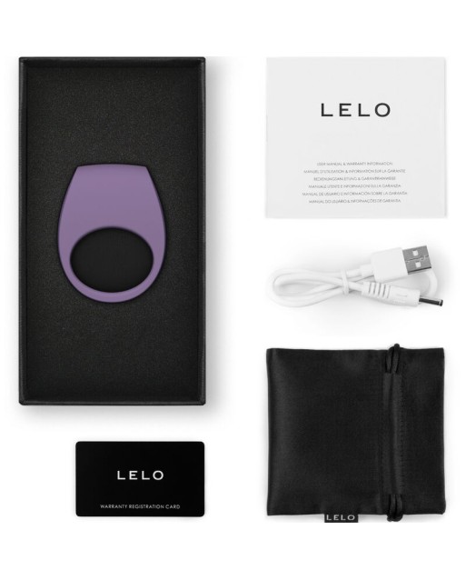 LELO - ANELLO VIBRANTE VIOLA TOR 3