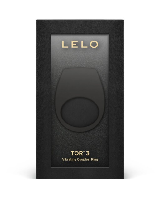 LELO - ANELLO VIBRANTE NERO TOR 3