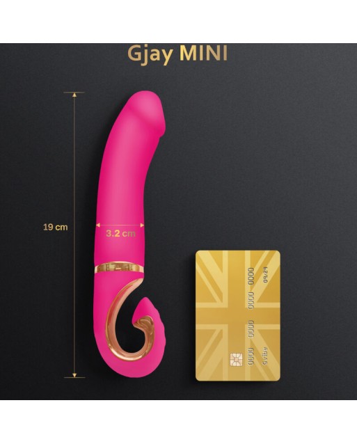 G-VIBE - VIBRATORE IN SILICONE GJAY MINI ROSA