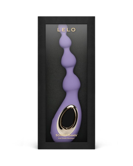 LELO - MASSAGGIATORE ANALE VIOLA CON PERLINE SORAYA