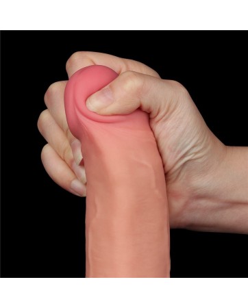 8.5'' Sliding Skin Dual Layer Dong Flesh II