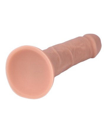 Virgite - Dildo Realistico Silicone Doppio Strato R27 - 8" - Color Carne