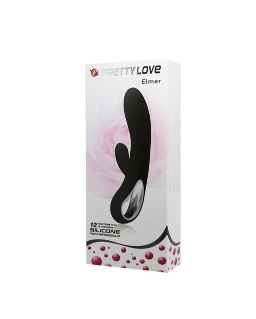 Vibratore Rabbit -G Pretty Love - Nero - Elmer