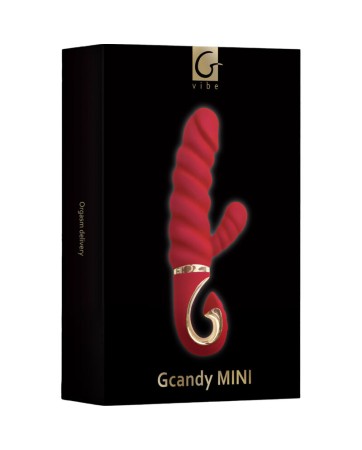 G-VIBE - GCANDY MINI VIBRATORE IN SILICONE ROSSO